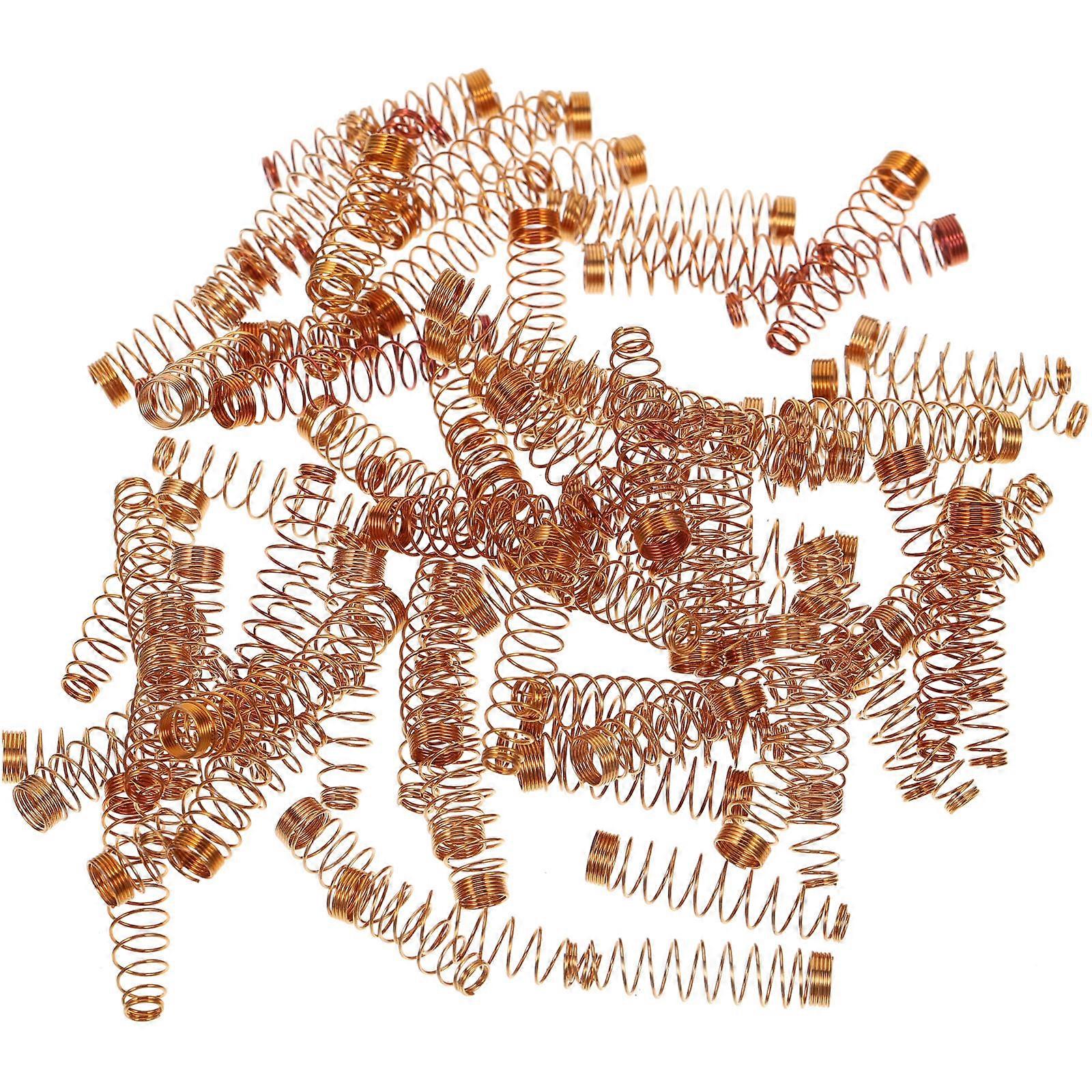 Small Springs Compression Spring for Crafting 450Pcs Flexible Copper Spring Kit