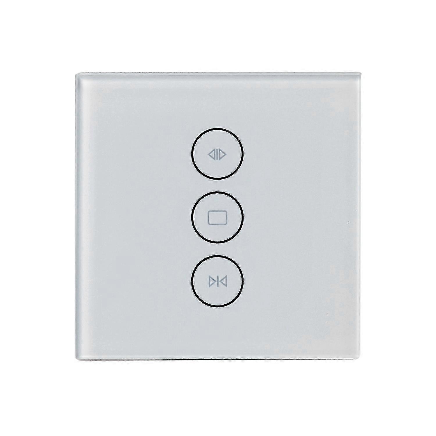 86mm WiFi Smart Curtain Switch Télécommande Interrupteur de volet roulant intelligent Compatible pour // Maison