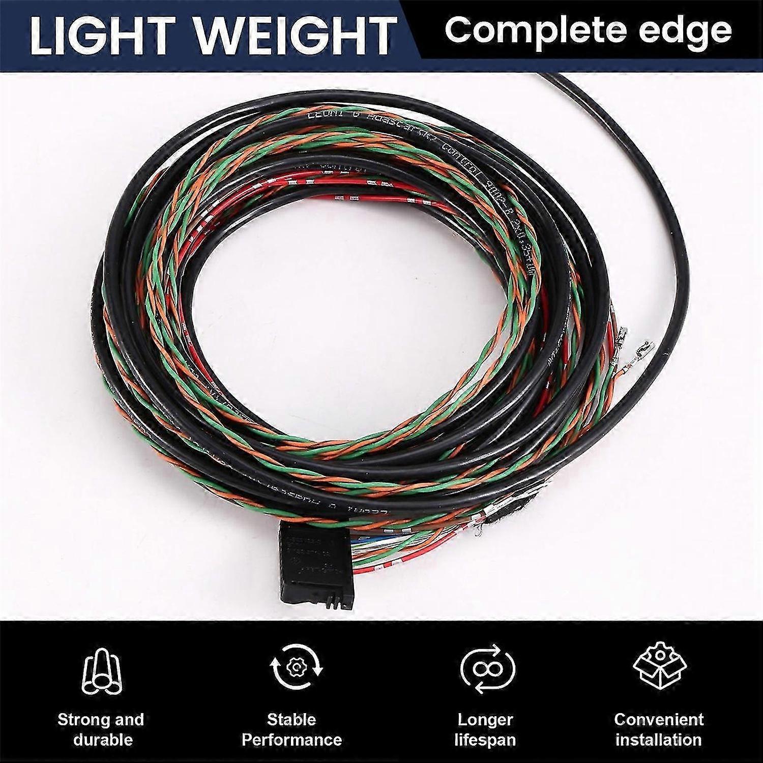 Retrofit Reverse Backup Camera Cable Wiring for BMW F10 F07 F11 F20 F30 31 TRSVC
