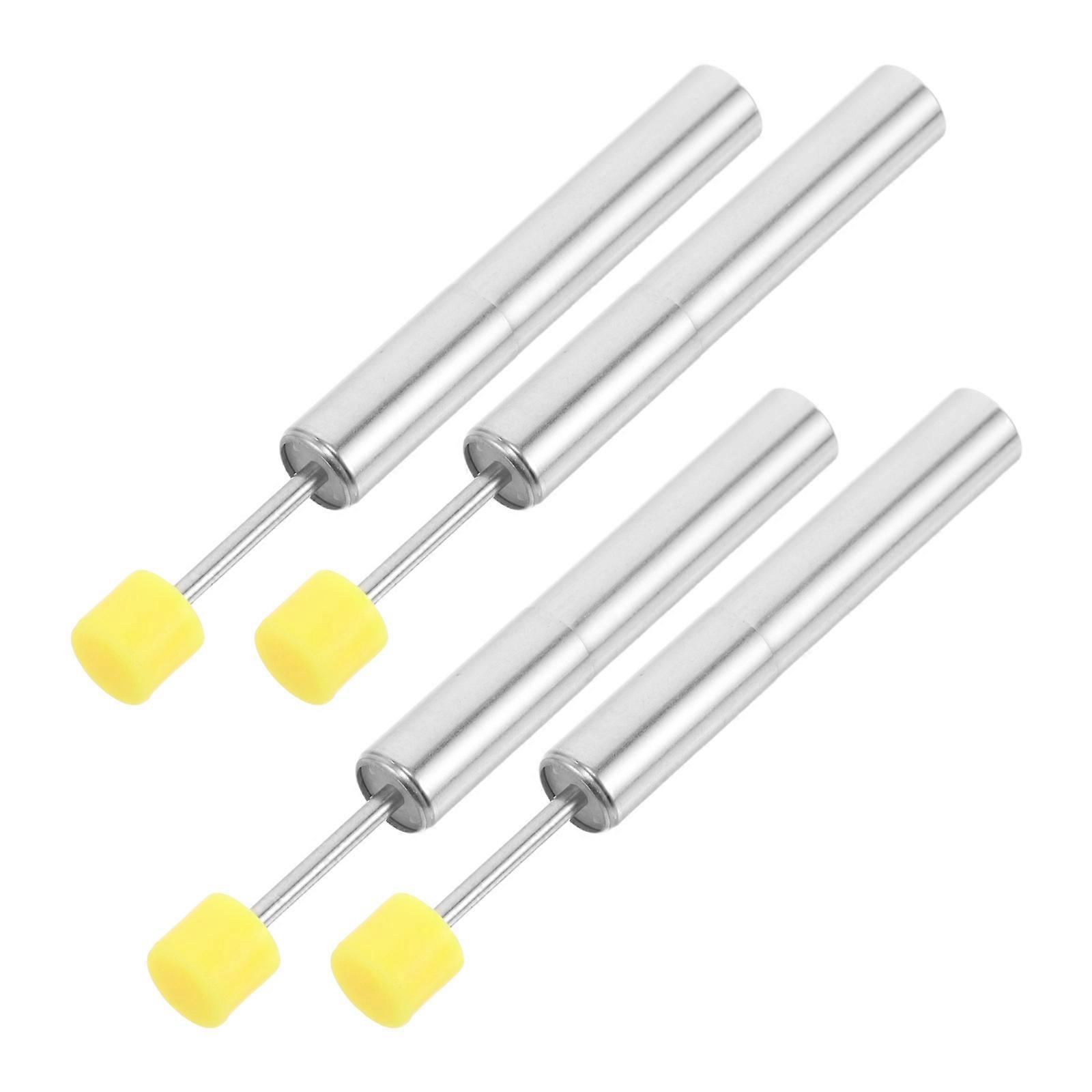 Garbage Can Lid Damper Replacement Soft Close Mechanism 4Pcs Stainless Steel Hydraulic Pistons