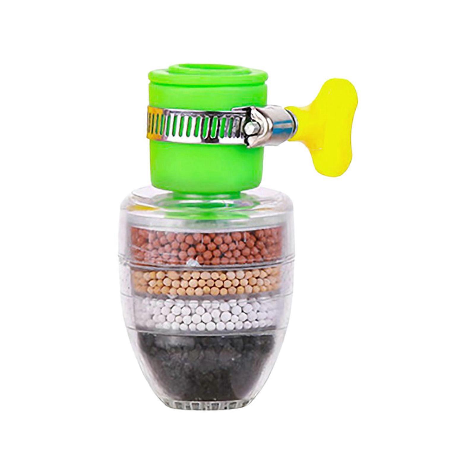 Household  common Interfacess faucet filter  Green