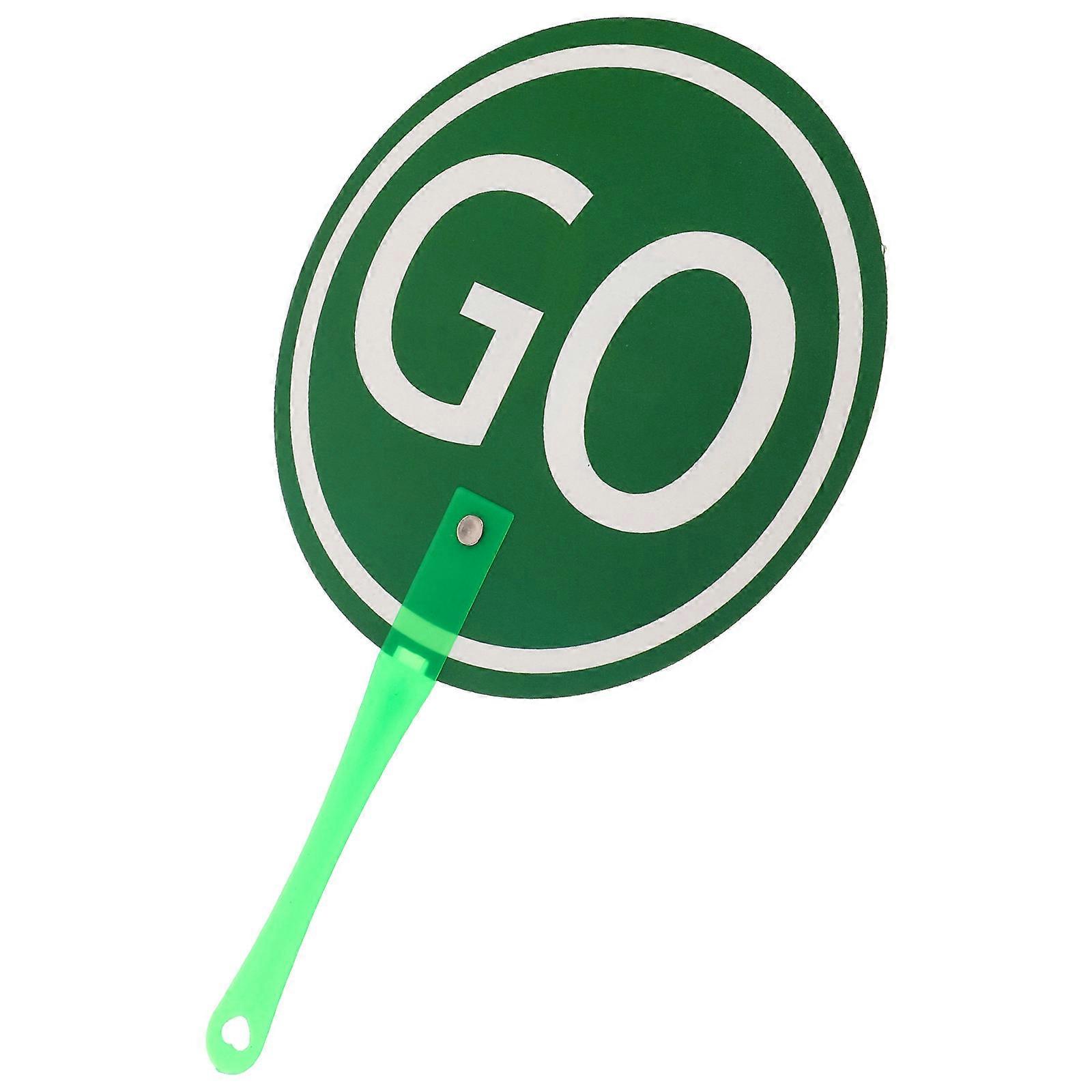 Reusable With Handle Teaching Tool Signaling Classroom Activities Students Green 30.00X18.00X0.50CM 1Pcs