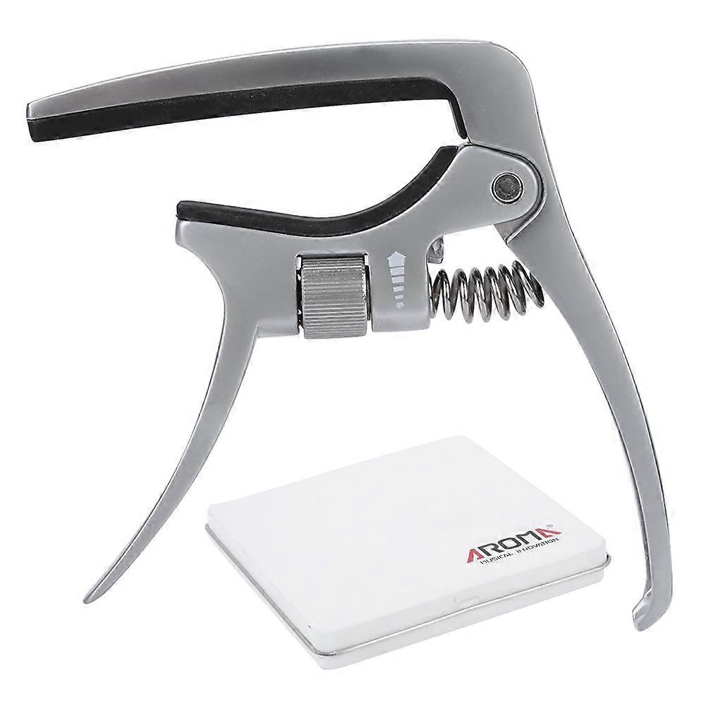 Metal Adjustable Clamp Key Acoustic Guitar Capo For Tone Adjusting