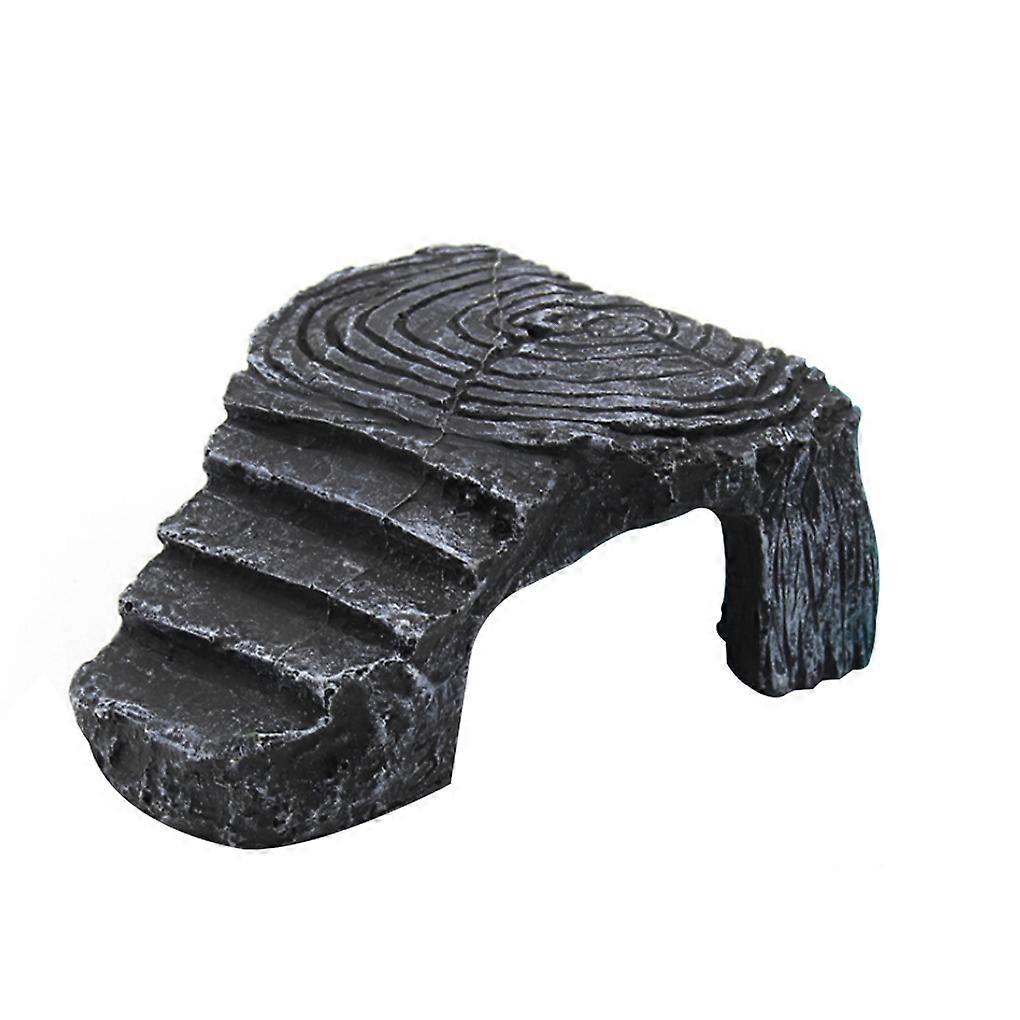 Tortoise Basking Reptile Platform Tank Aquatic Tortoise Basking Water Rock Ladder Basking Island Climb