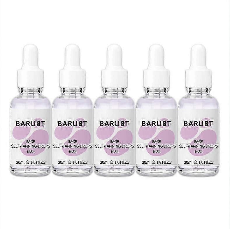 1-5bottles Of Self-tanning Drops - Tan Skin Correction Self-tanning Drops Gradually Glow Non-irritation (purple)