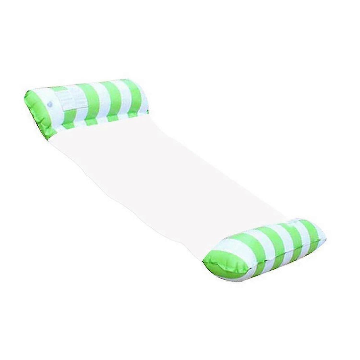 Inflatable Water Hammock Floating Bed Lounge Chair Drifter Swimming Pool Beach Floats