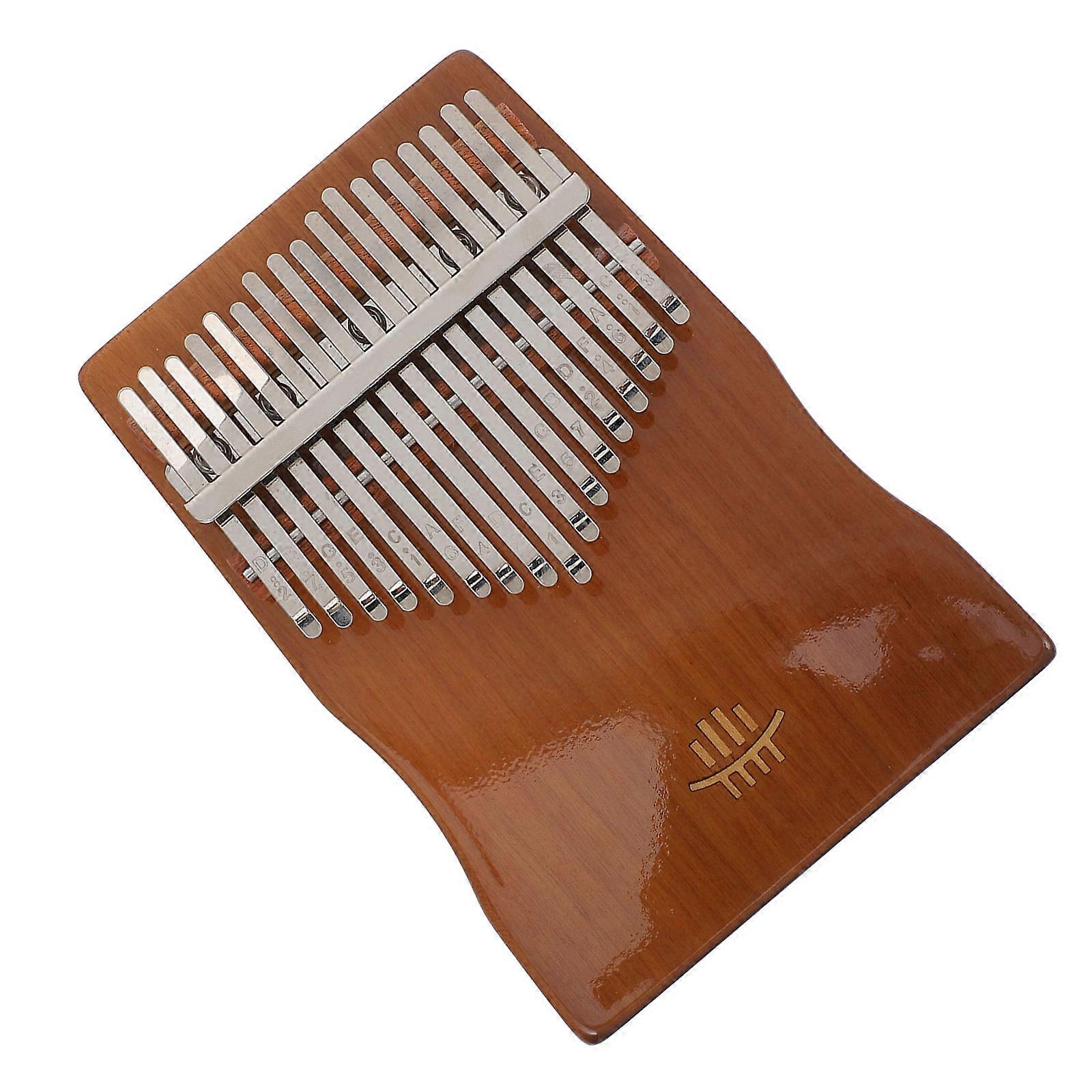 Finger Piano Wooden Thumb Piano for Playing Music Use 1Set 17-Tone Kalimba