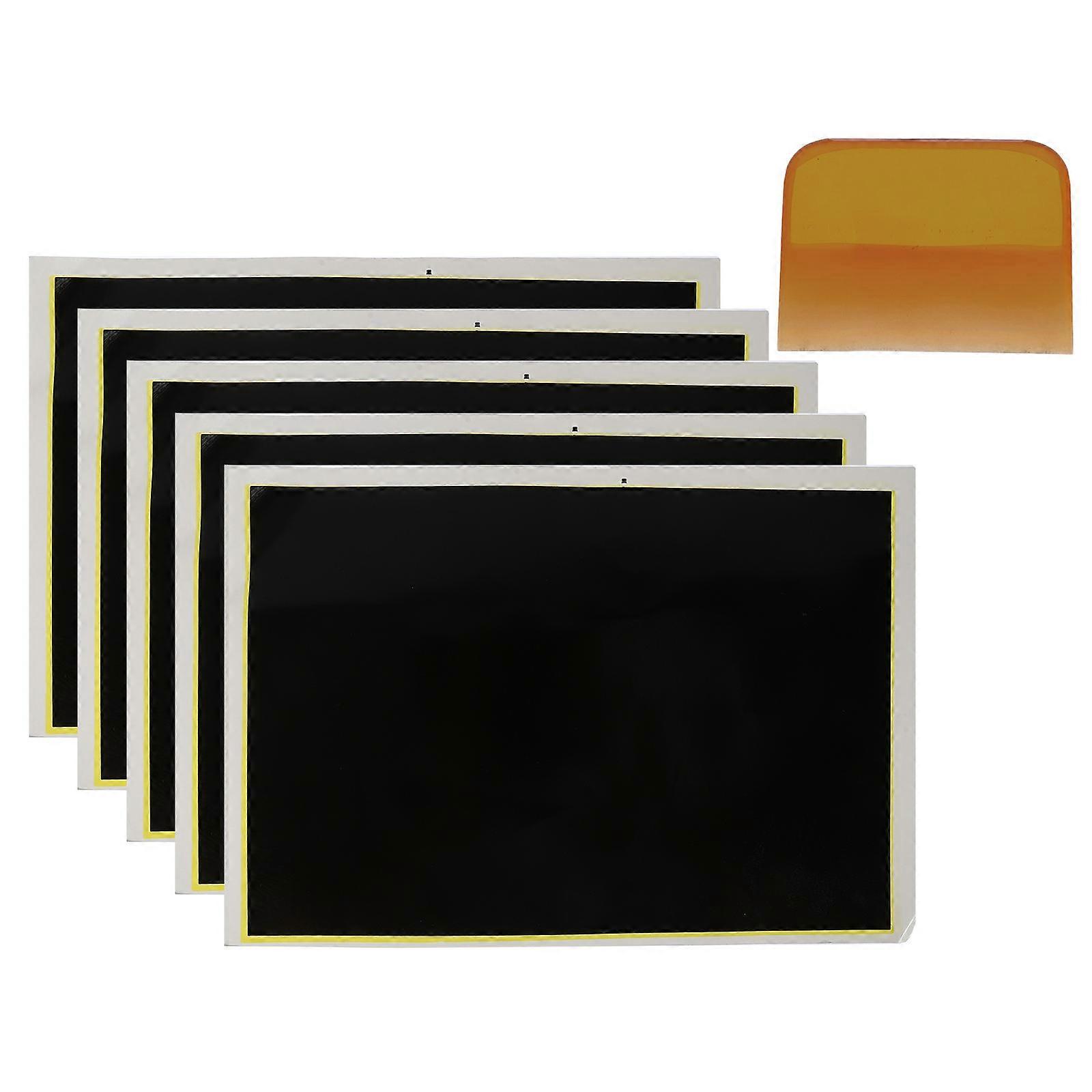 Printing Paper Sheet Holographic Paper for Engraving Machine 4Sets