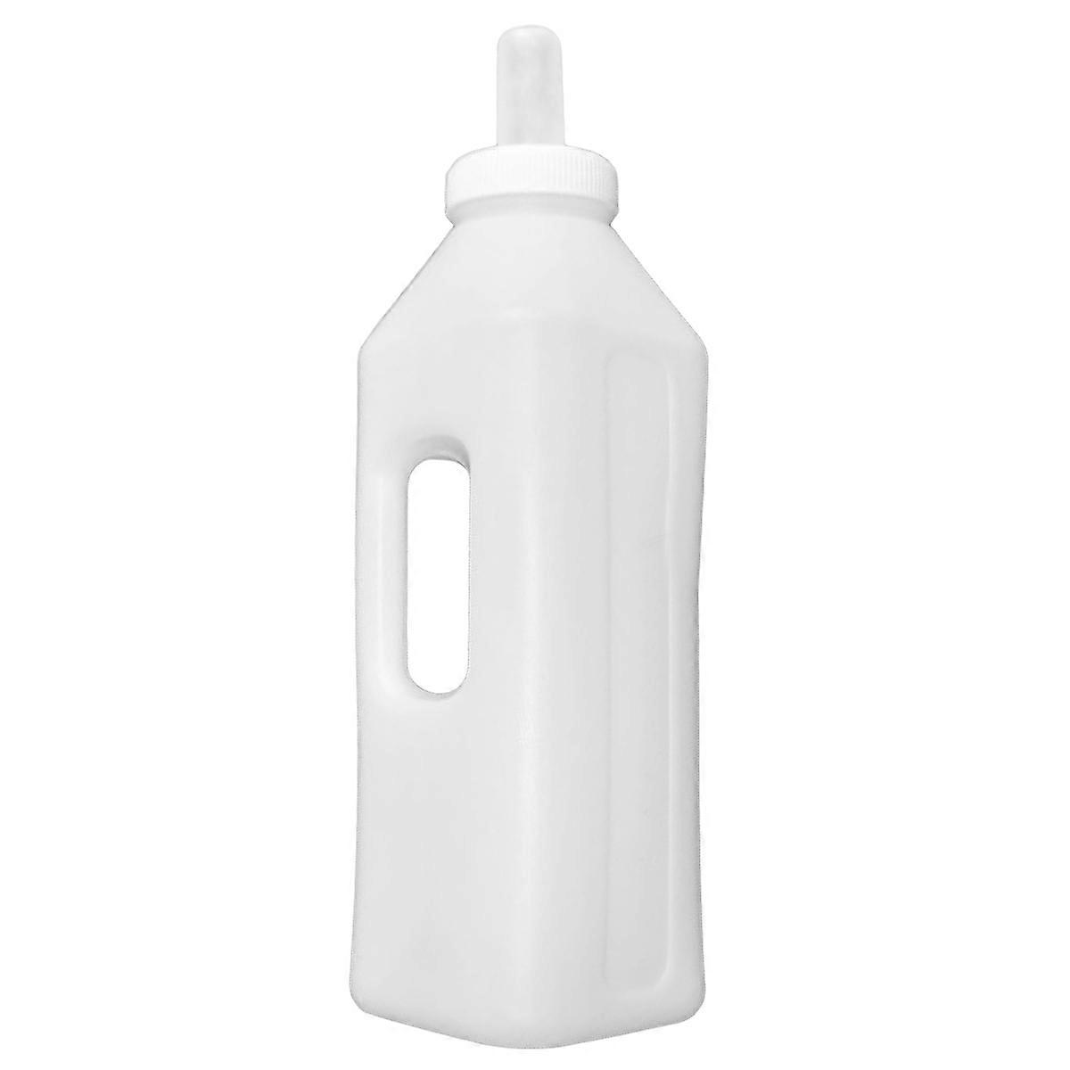 Calf Sheep Bottle Orphaned Lamb Milk Drink Teat Feed 4Pcs Set