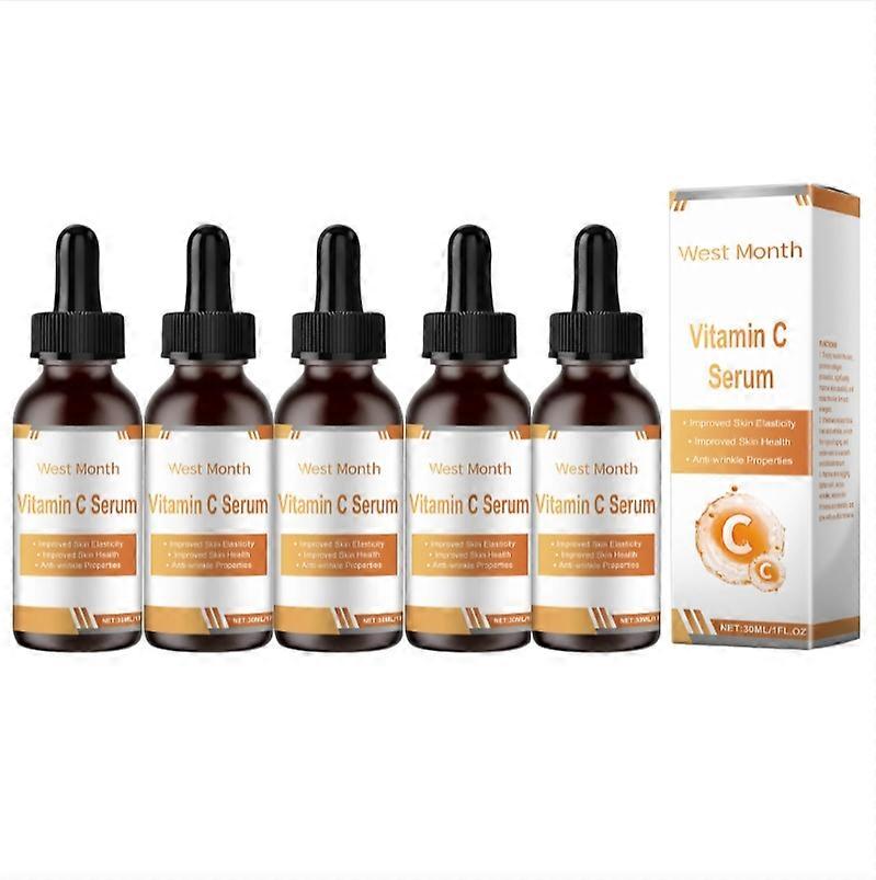 1-5x Anti-Aging Face Serum, 30ml, Vitamin C & E, Improves Skin Elasticity, Reduces Fine Lines