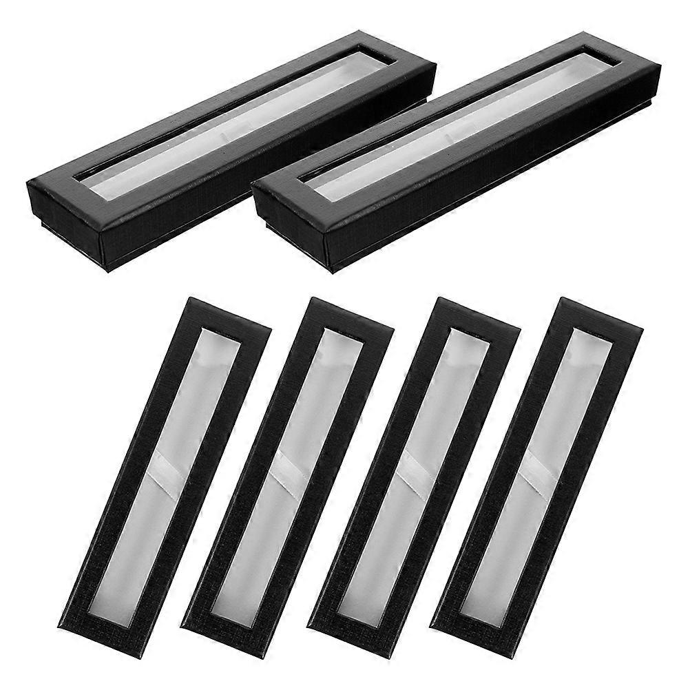 Pencil Storage Boxes 18 Pcs Visible Packing Boxes Perfect For Students Birthday Celebrations And Award Presentations