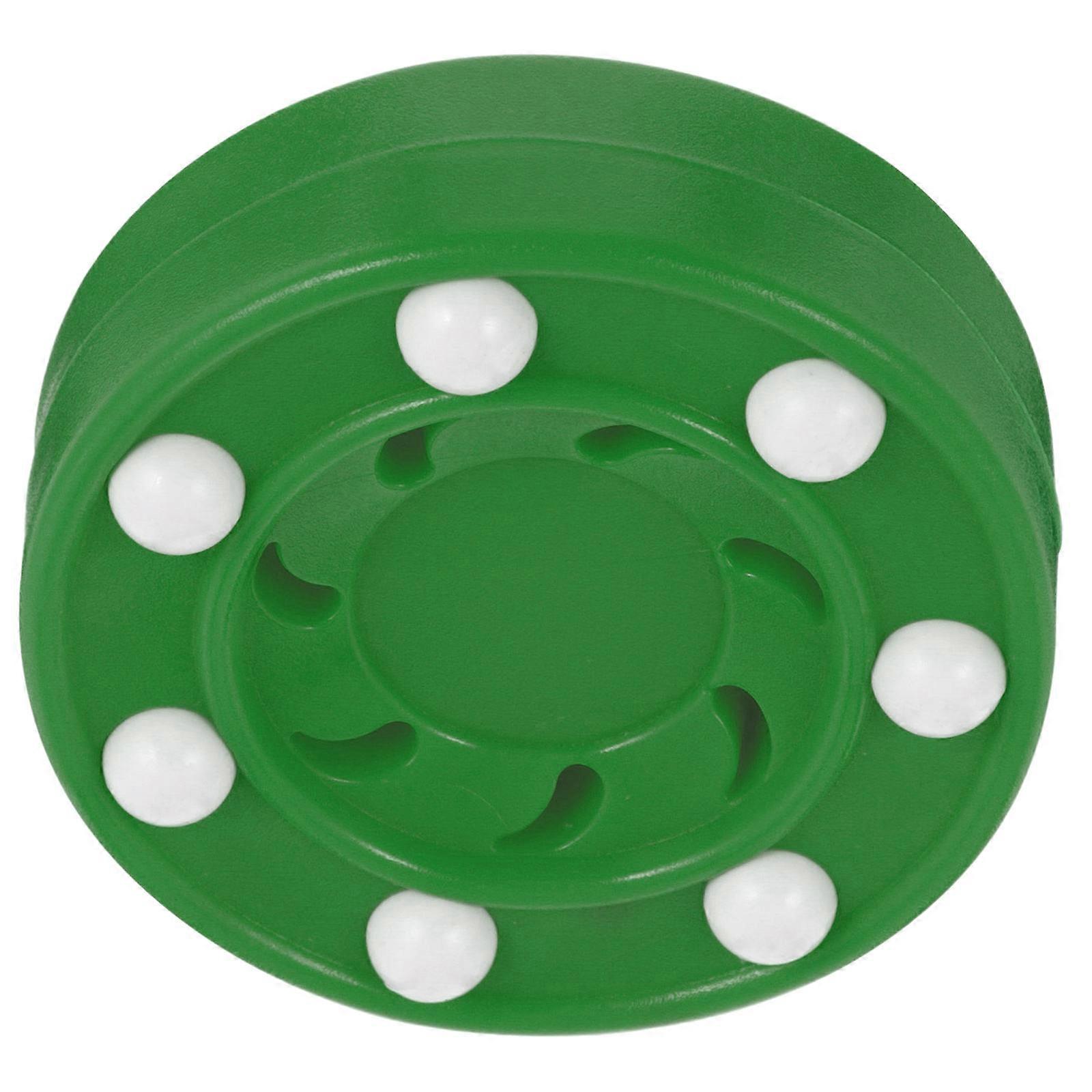 Game Roller Hockey Puck Green 3Pcs for Training Sessions