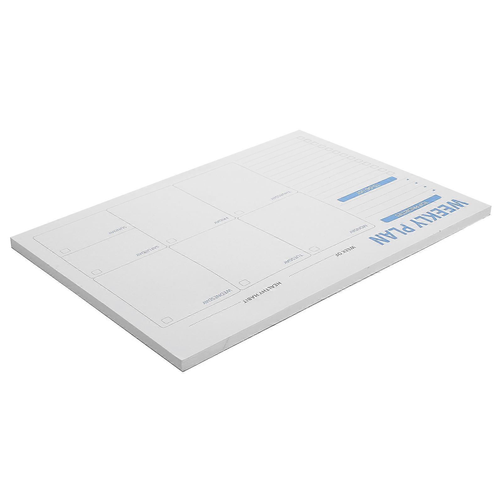 Multi-Function Memo Pads for Office with 2Pcs Household Planning Notepads