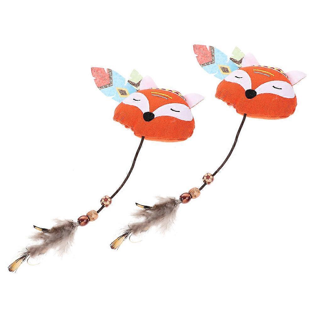 Plush Cat Toy Interactive Kitten Chew Toy 10Pcs for Teeth Grinding Use