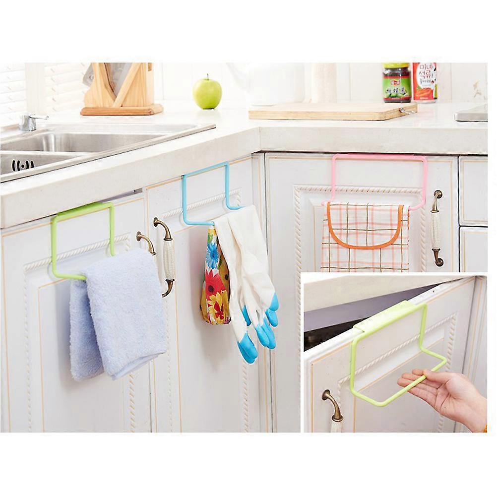 Multipurpose Towel Rack Single Lever Door Hook for Towel Hanging Pink