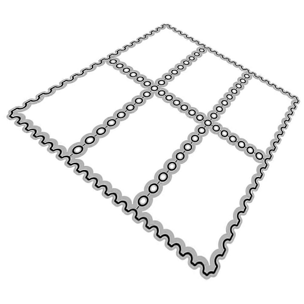 Carbon Steel Stamp Craft Cutting Dies for DIY Card Making 4Sets Included