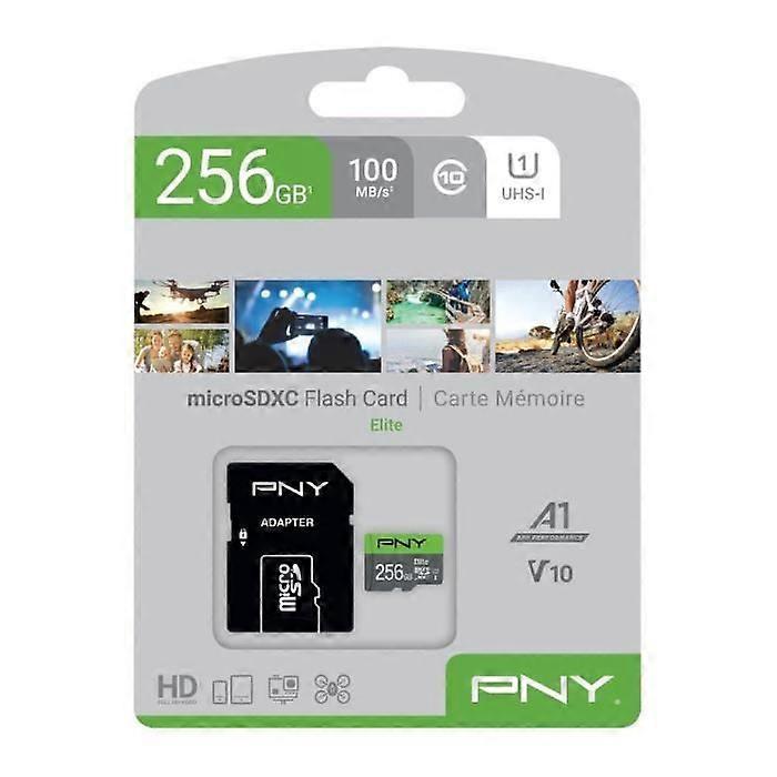 Carte mémoire PNY MICROSDX 256 Go ELITE