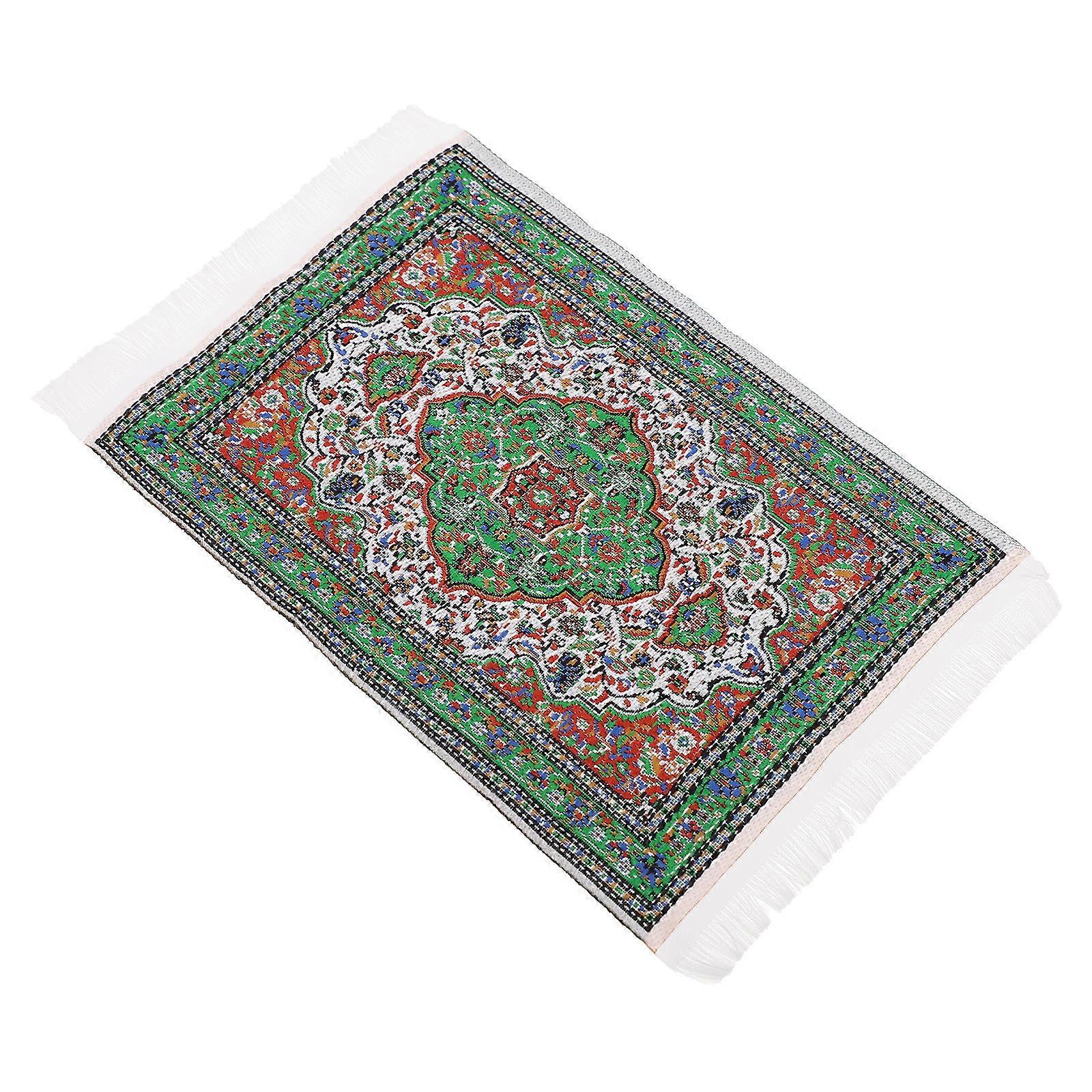 Miniature Design Doll House Accessory Carpet For Doll House Setup 17X10Cm 1Set