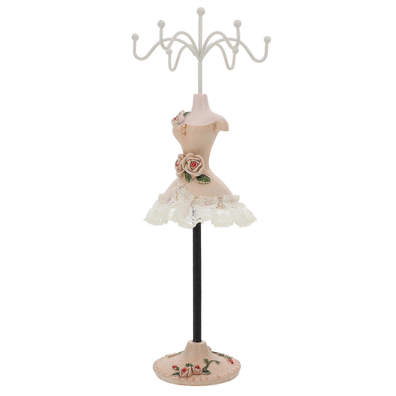 Necklace Model Stand Classic Design For Home Use Protection And Display 1Pack