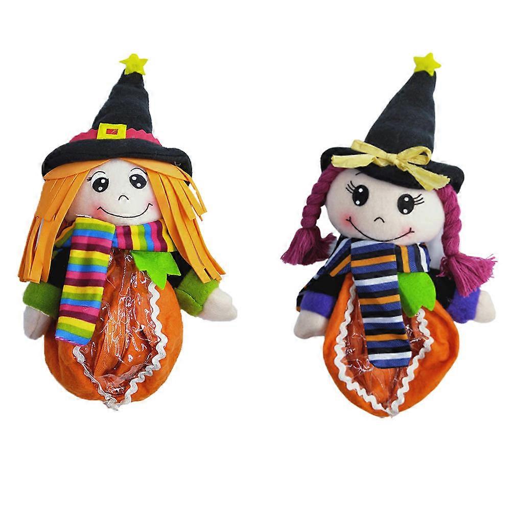 Halloween Goody Bags Creative Candy Pouch Holders for 4Pcs