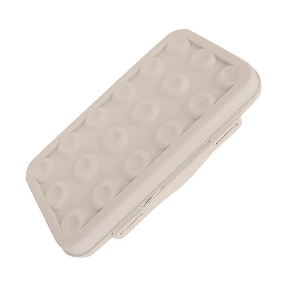 Convenient Egg Case Household Egg Organizer for Storage 2Pcs Wear-Resistant Box