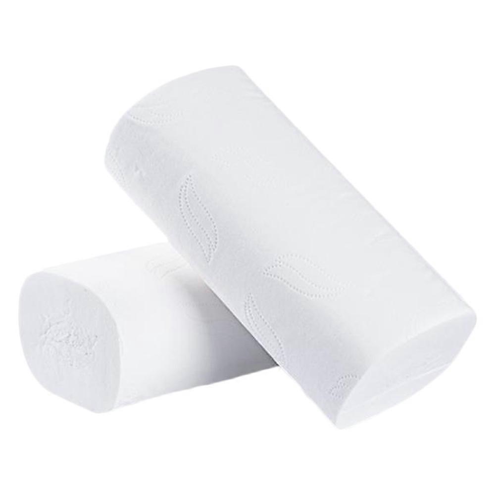 Emergency Toilet Paper Coreless Napkin Paper for Office Use 9x8x12.5cm Safe for Skin 10 Rolls
