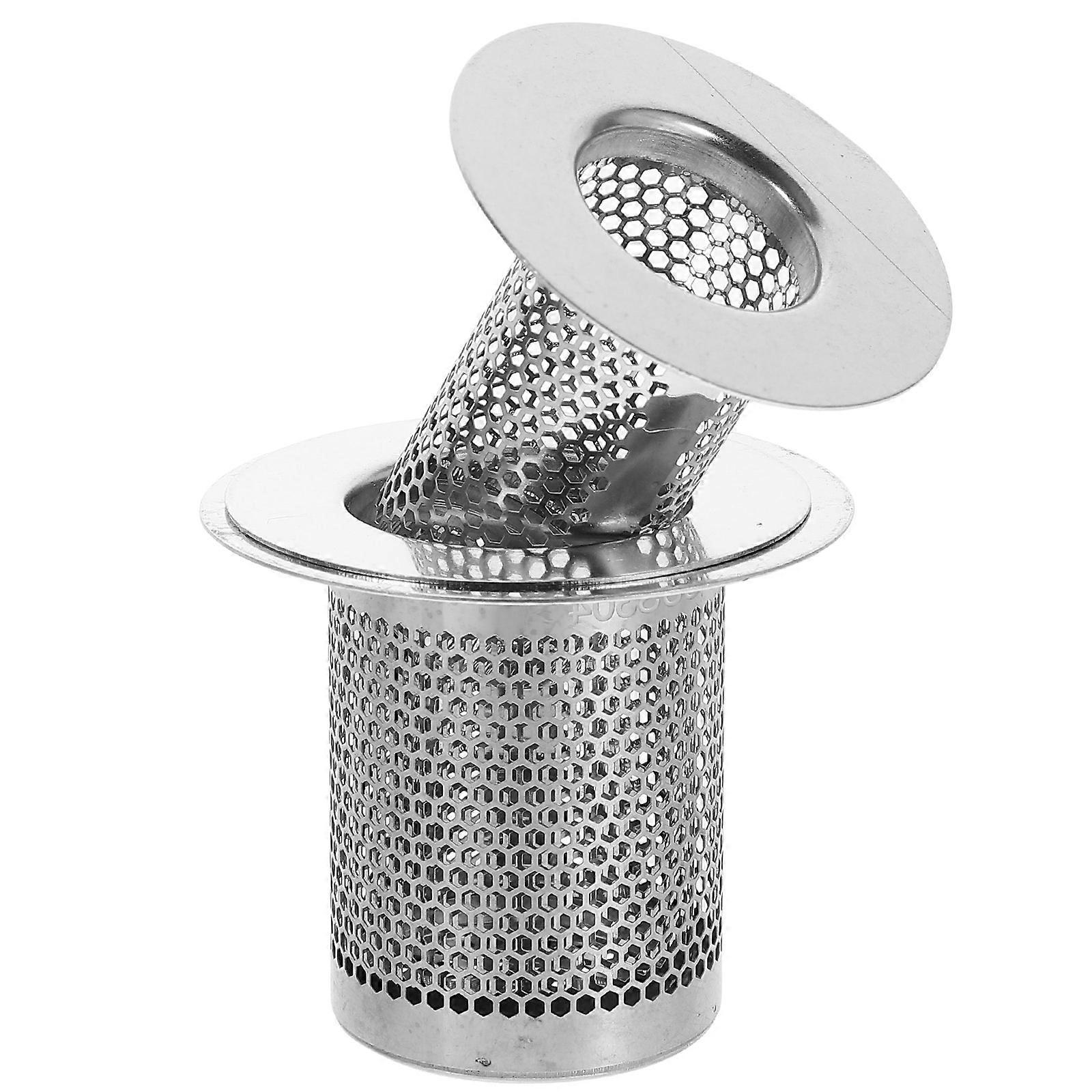 Sink Strainer Stainless Steel Mesh Drain Strainer for Kitchen 9Pcs Set