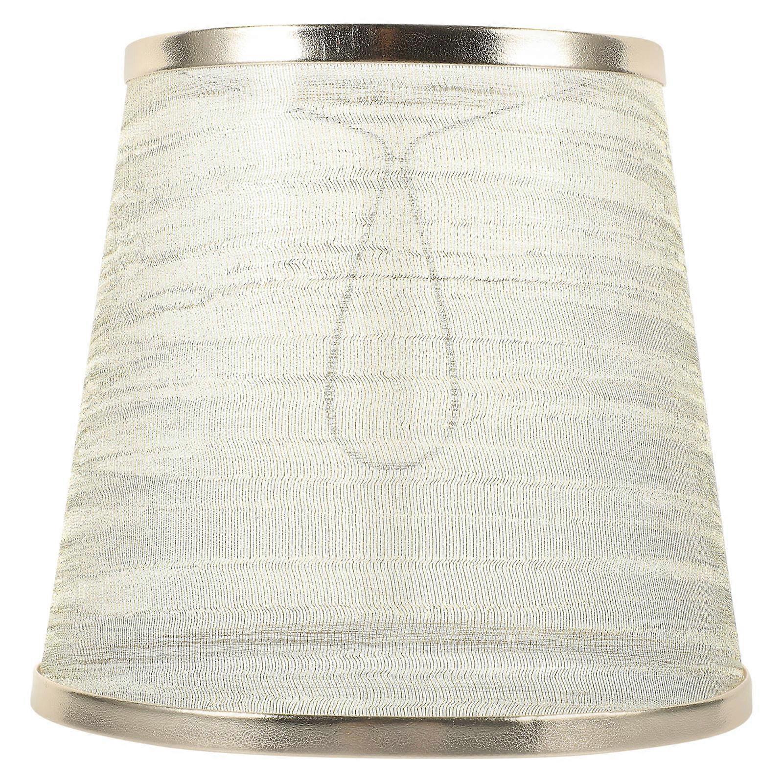 Small Lampshade Clip on Retro Style Barrel Lamp Shade Accessory 3Pcs