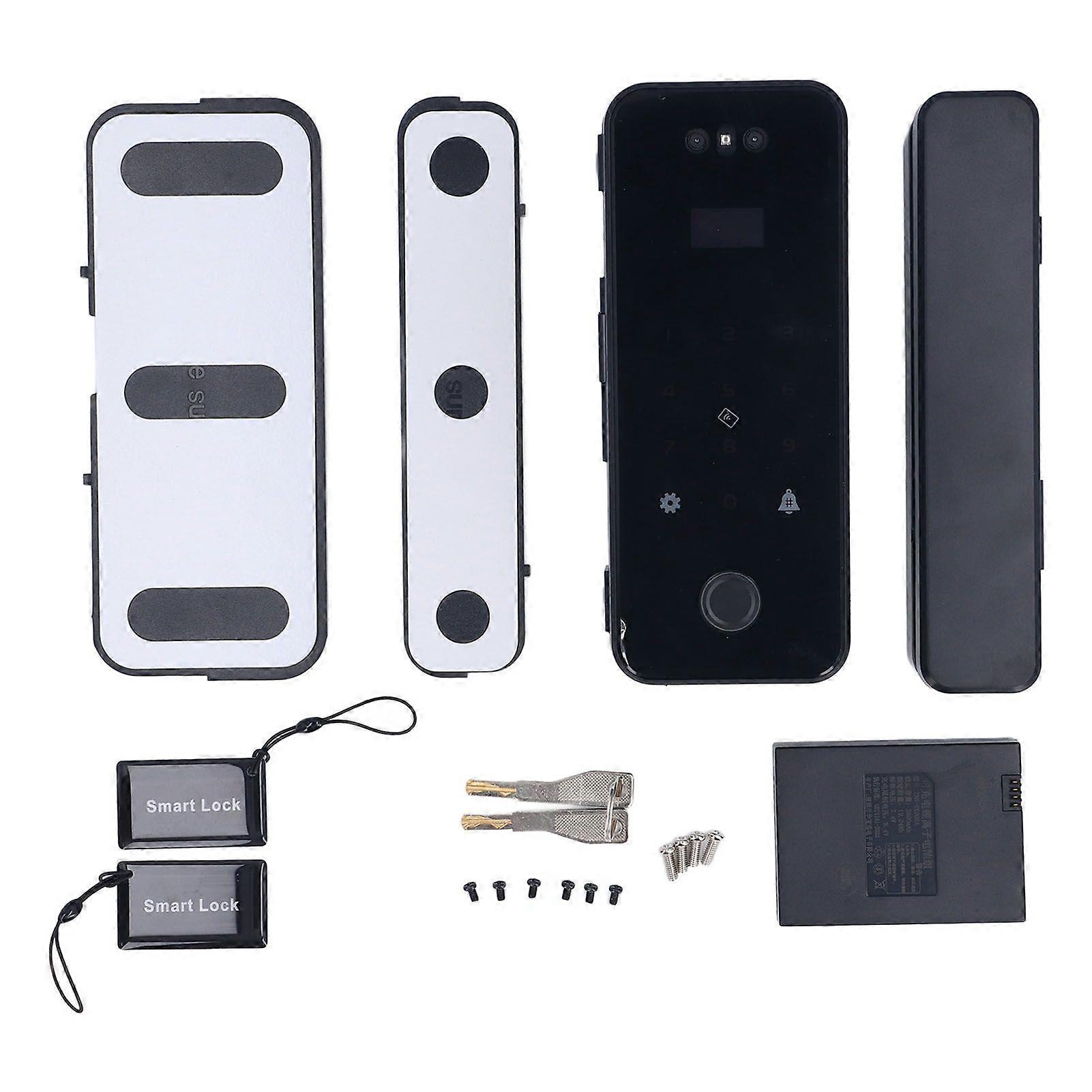 Face Recognition Door Lock App Remote Control Keyless Entry Digtal Fingerprint Smart Door Lock with Camera for Office Hotel