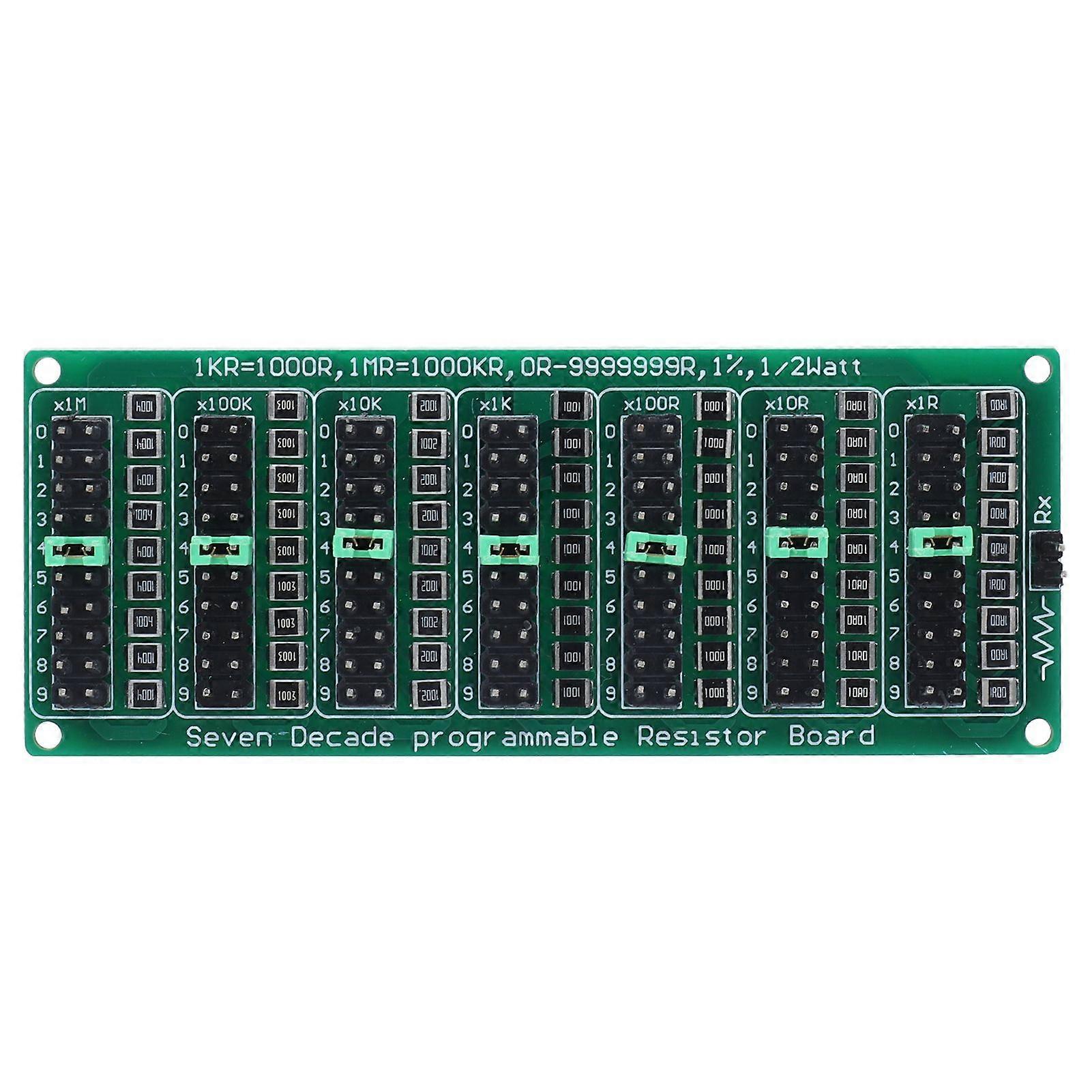 Programmable Resistor Board 0R9999999R Adjustable Resistance Module AC200V for Experiment