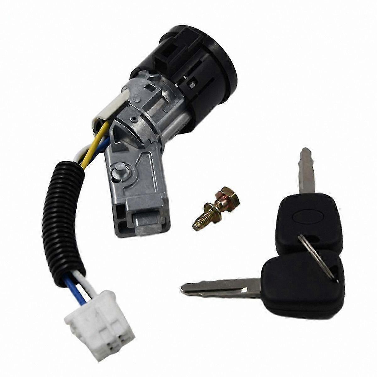 Ignition Lock with 2 Keys Compatible with 107 C1 N0501412 N0502200