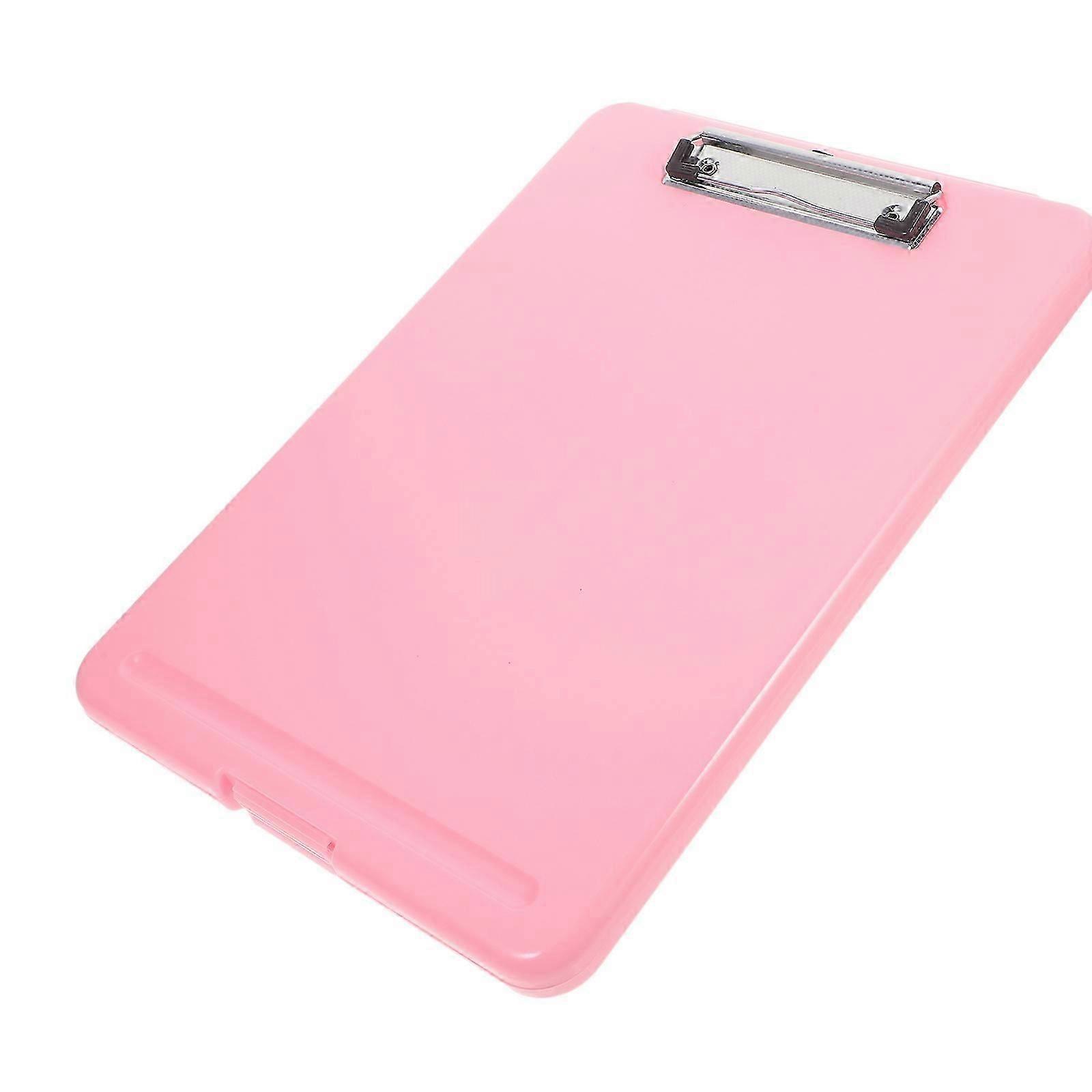 Office Clipboard with Storage Plastic File Holder for Document