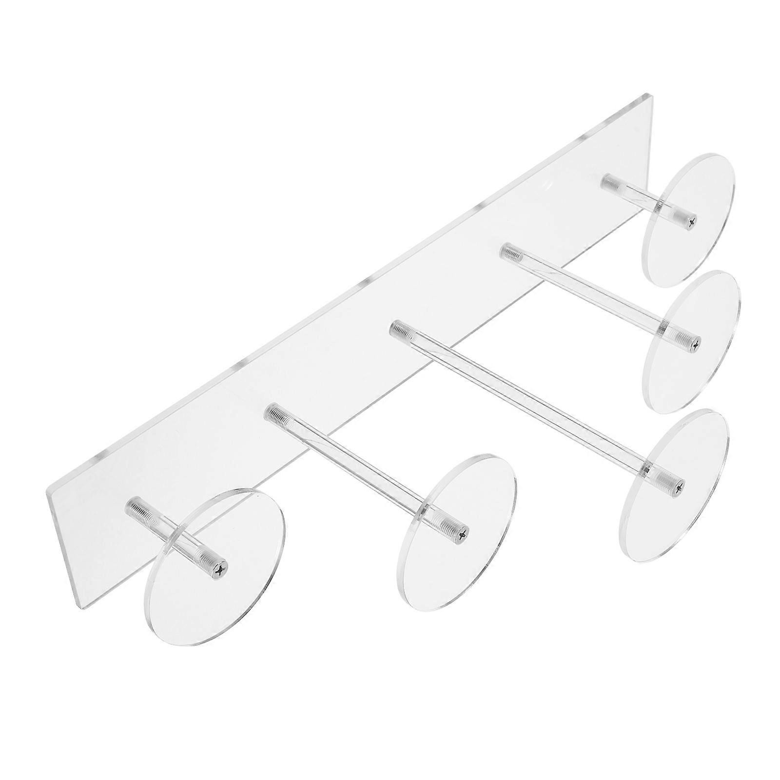 Multi-Layer Acrylic Display Stand for Cupcake Dessert 3Sets Transparent Holder