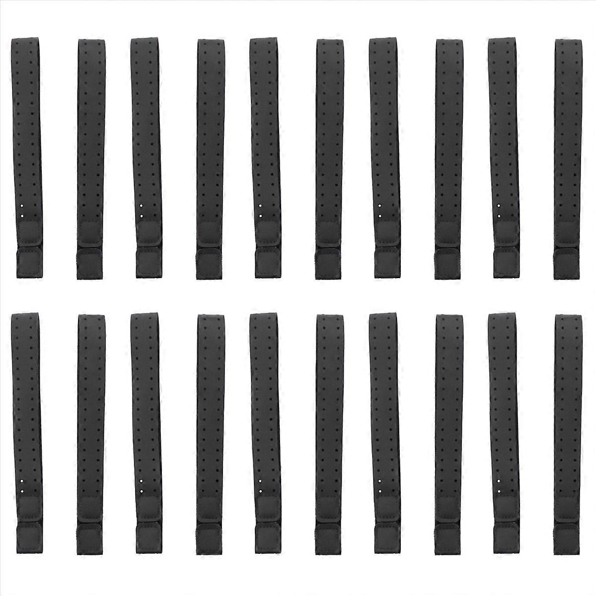 2Pcs Adjustable and Breathable Replacement Armband Soft Strap Band for Heart Rate Monitor -