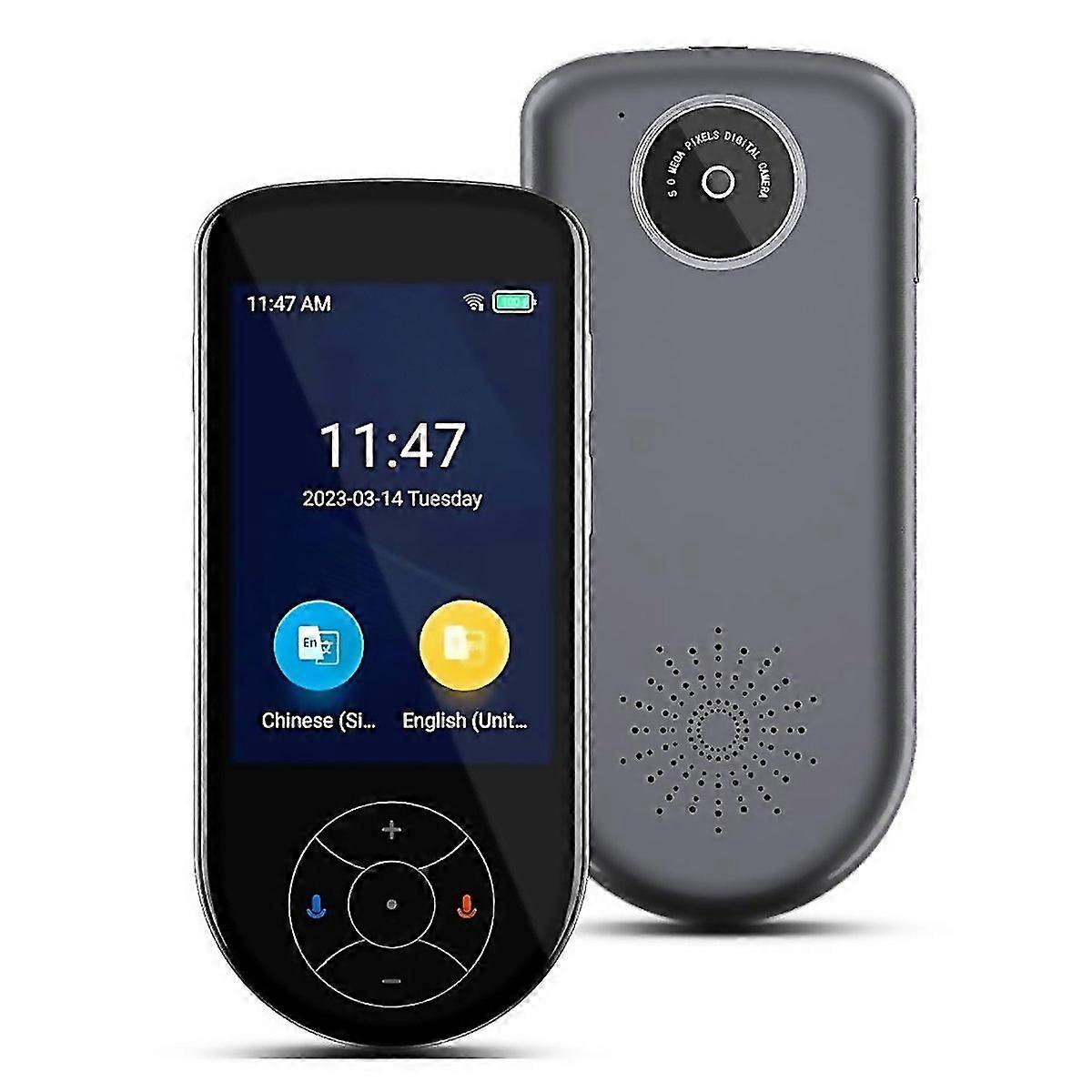 For V600 Offline Photography Voice Translator Smart Portable 137 Languages Real Time Translator