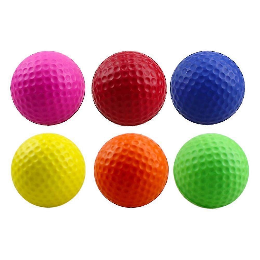 Golf Ball Soft Pu Golf Training Ball Ball Bar Holder Portable Repeatable