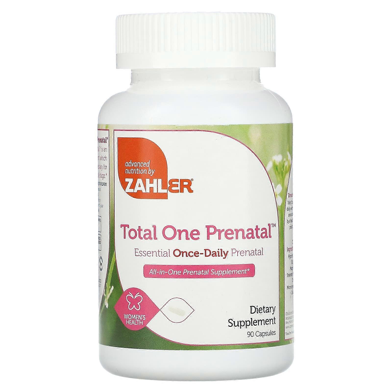 Total One Prenatal, Essential Once-Daily Prenatal, 90 Capsules