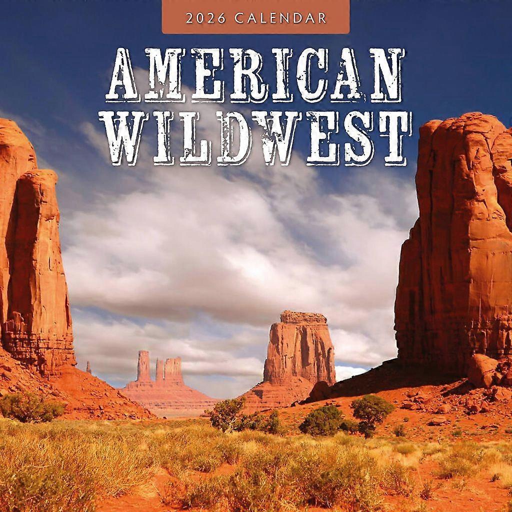 Red Robin American Wildwest Calendar 2026