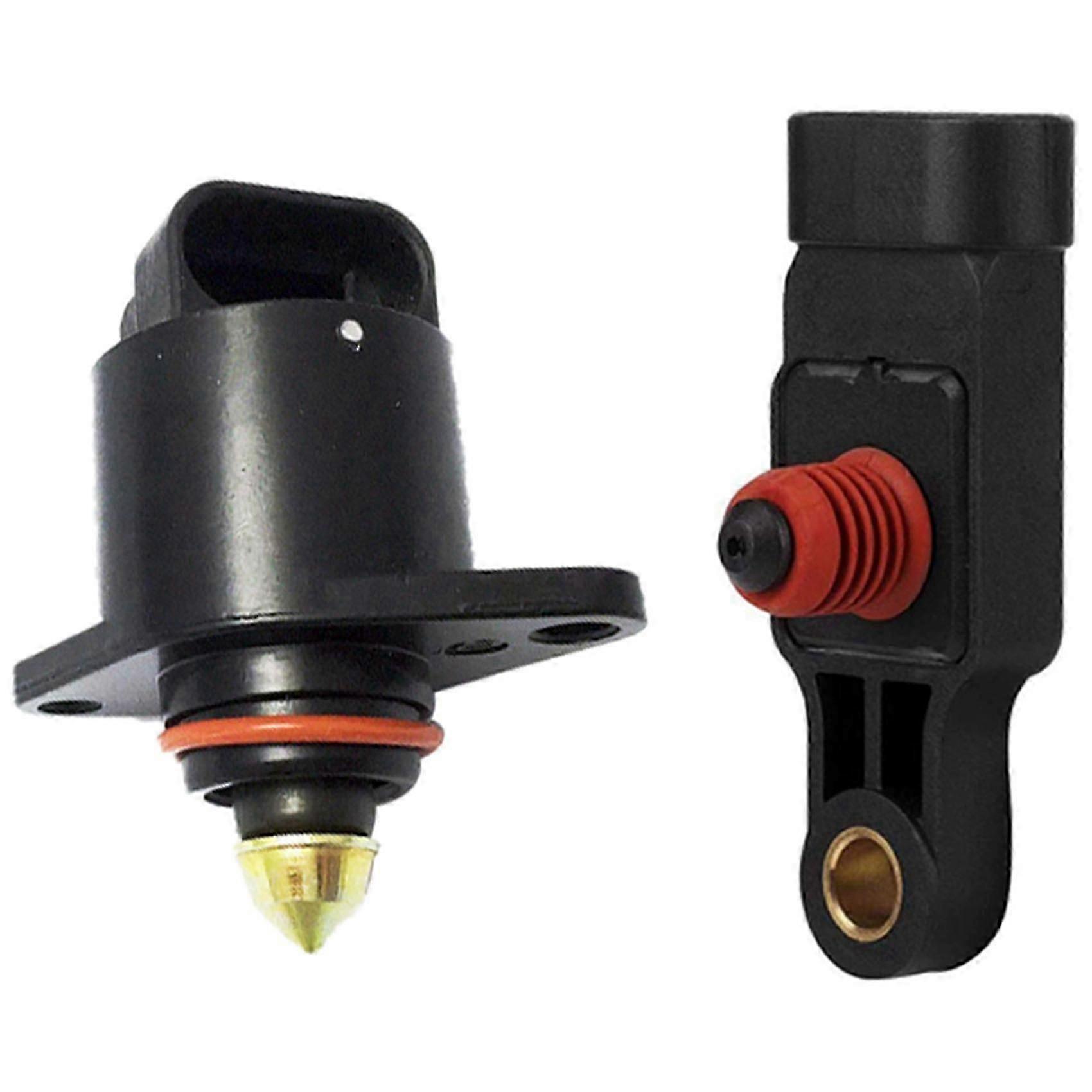 Manifold Absolute Pressure MAP Sensor for Aveo Kalos Matiz & IAC Idle Air Control Valve for Nubira
