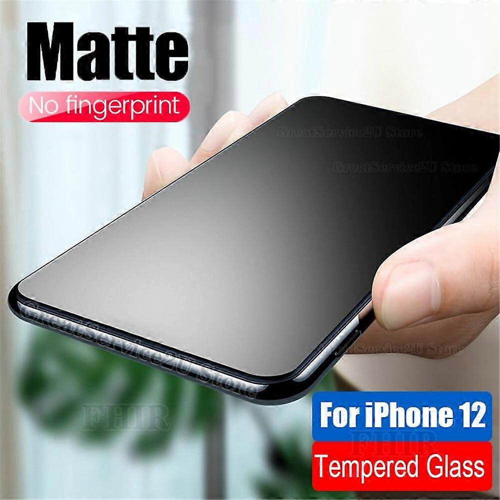 Matte Frosted Tempered Glass Screen Protector For iPhone 17 16 15 14 12 11 13 SE