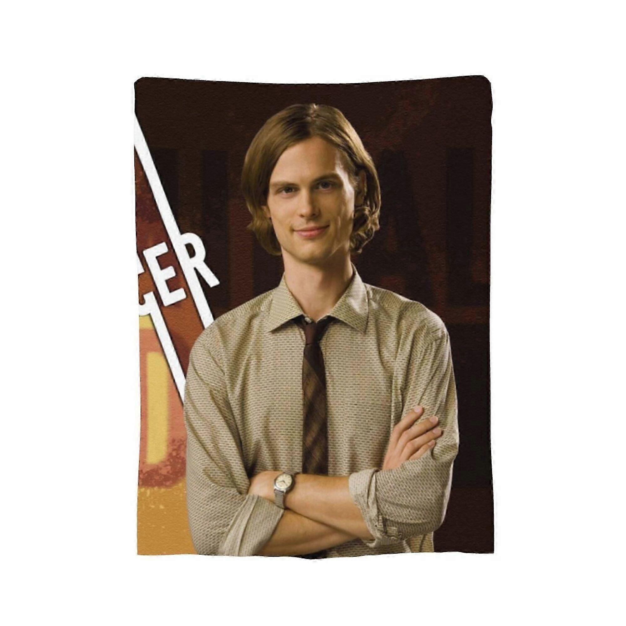 Couverture Matthew Gray Gubler Criminal Minds, plaid de nuit, couvertures familiales en flanelle douce et confortable, plusieurs tailles disponibles. blankgugeu367