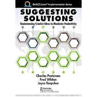 Suggesting Solutions Brainstorming Creative Ideas to Maximize Productivity