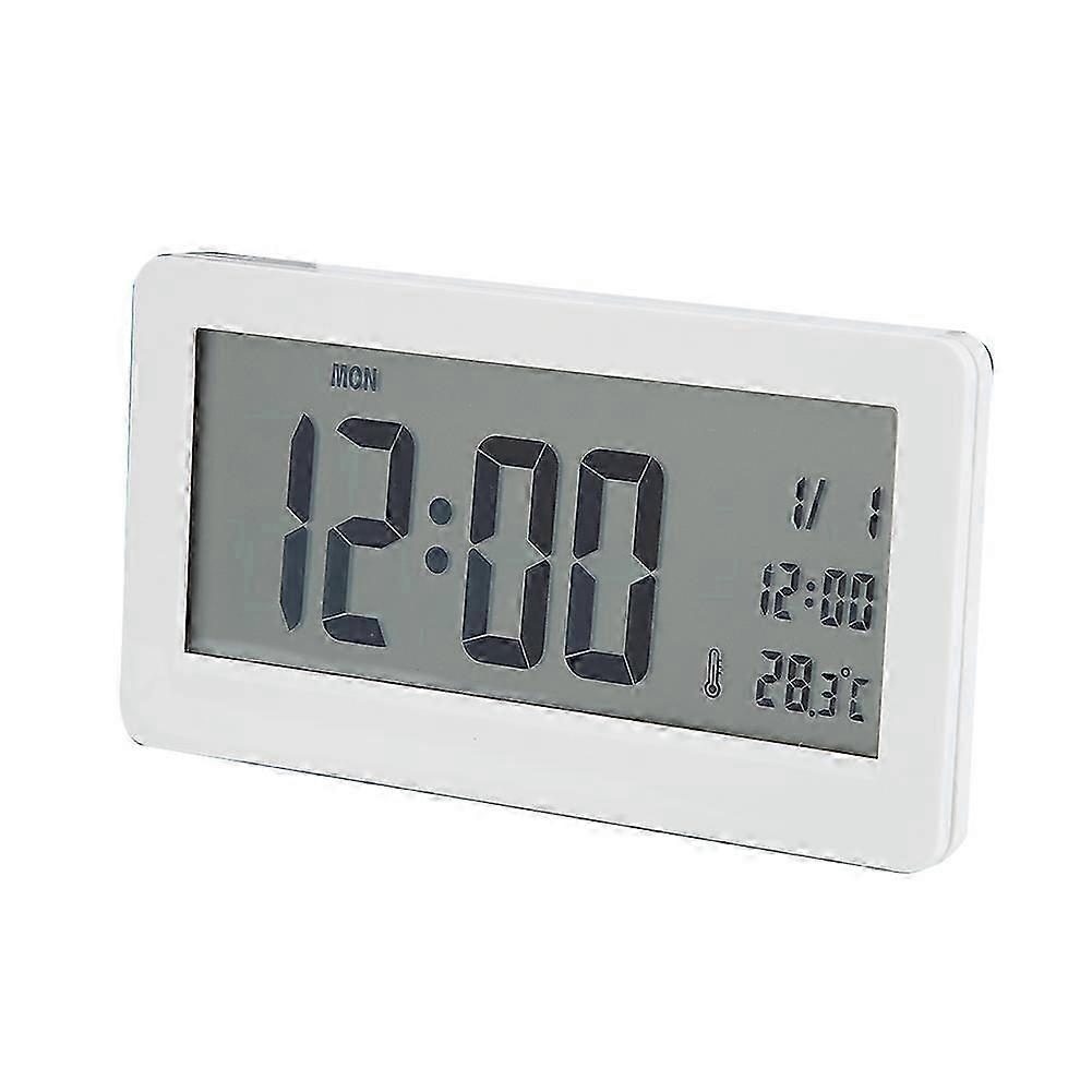 Digital Alarm Clock with LCD Display, Day Date Temperature Function 25-26s