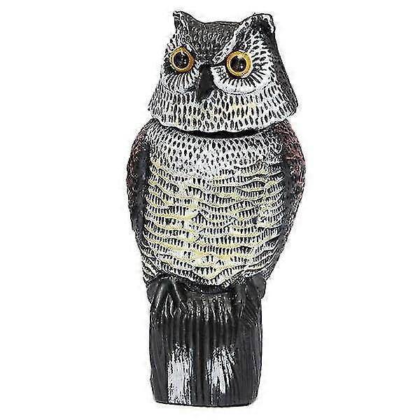 Bird Repeller - Bird Scare Owl Shape Luminous, Scarecrow Bird Repeller - Repel Crow Pigeon 25-26