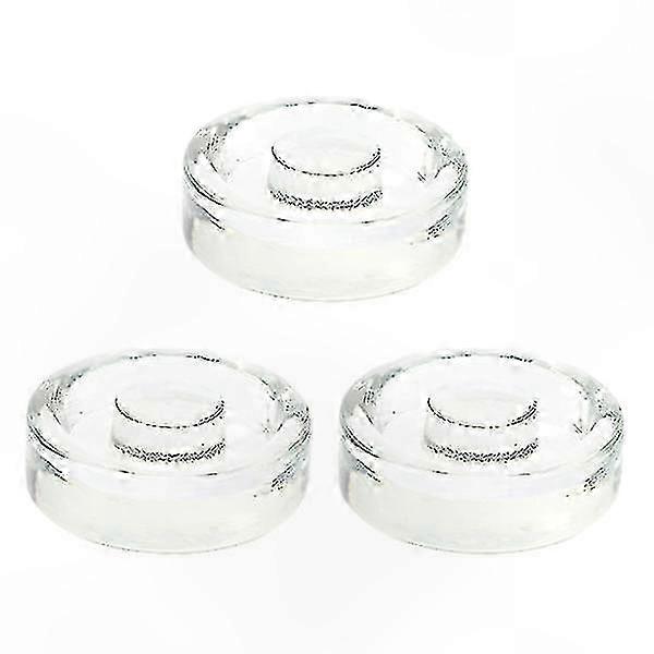 3-Pack Glass Fermentation Weights for Wide Mouth Jars, Pickling Lids for Sealing and Fermenting Bottles
