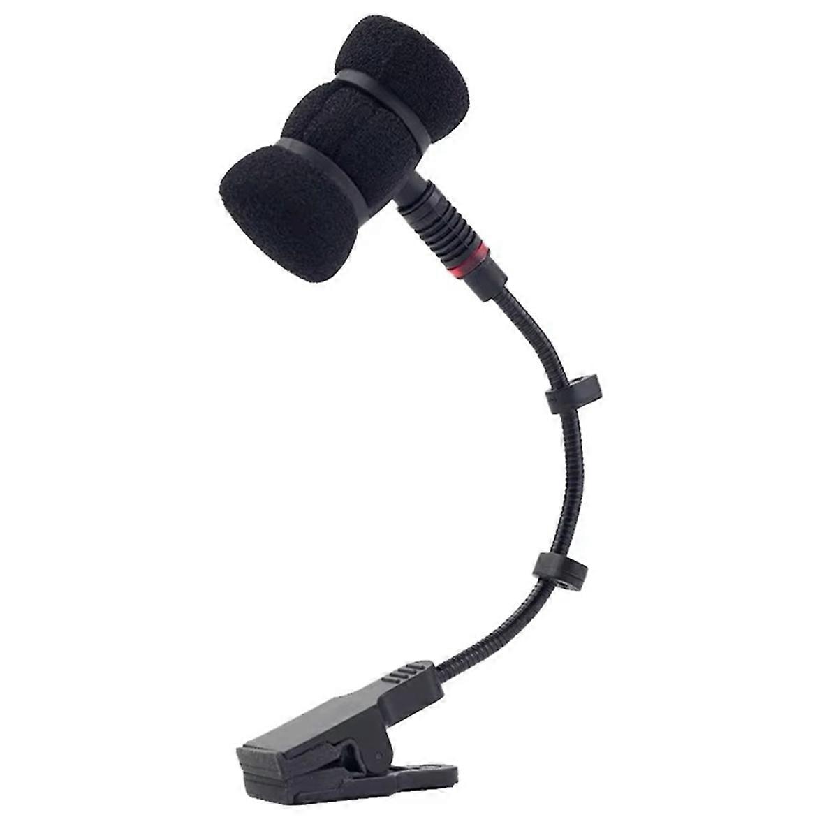 Inst ent Condenser Microphone Universal Stand Clip for Saxophone Clarinet Wind Inst ent, Shock Mount Holder