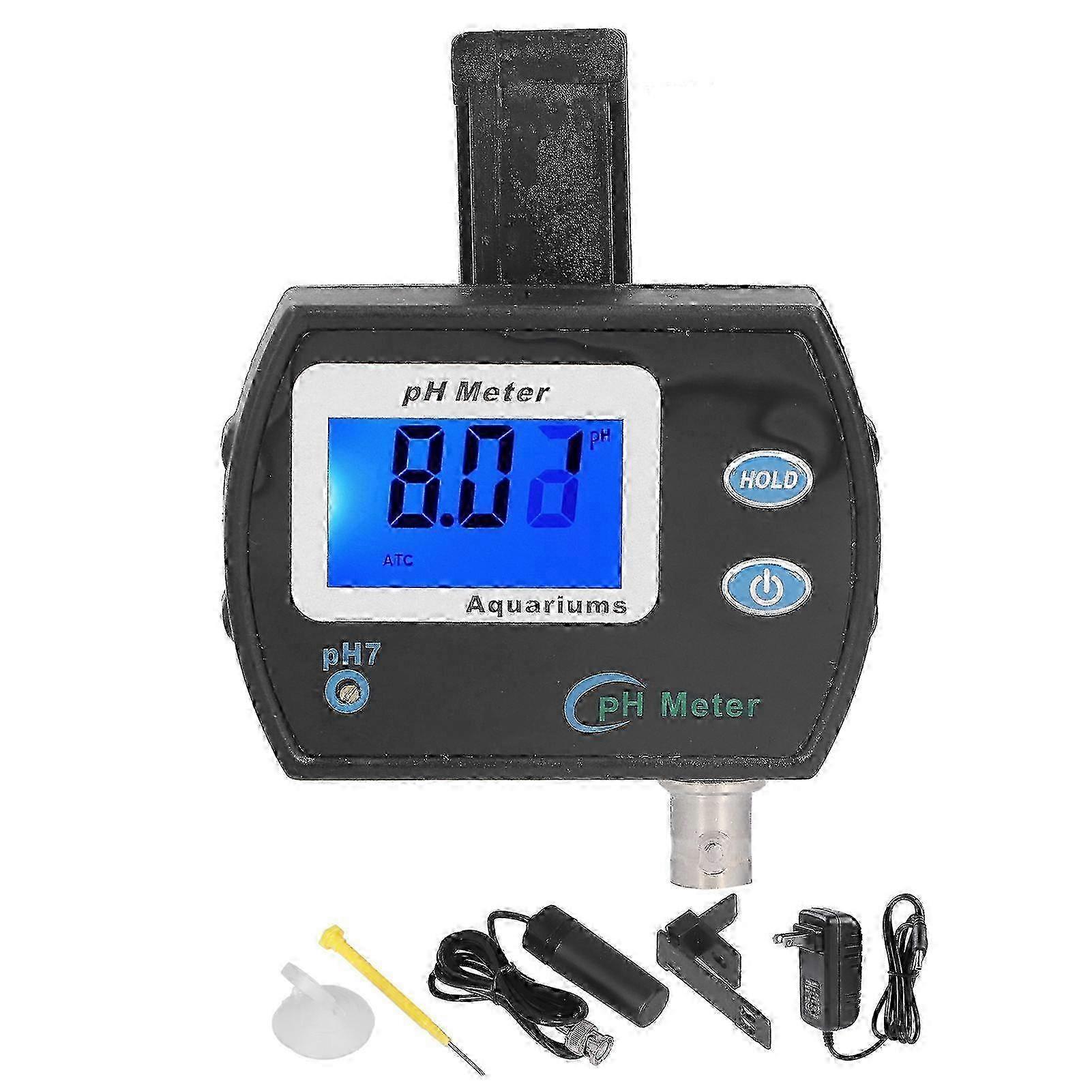 PH‑900 PH Meter LCD Digital PH Tester with Replaceable Electrode Probe High Accuracy for Water Quality Testing