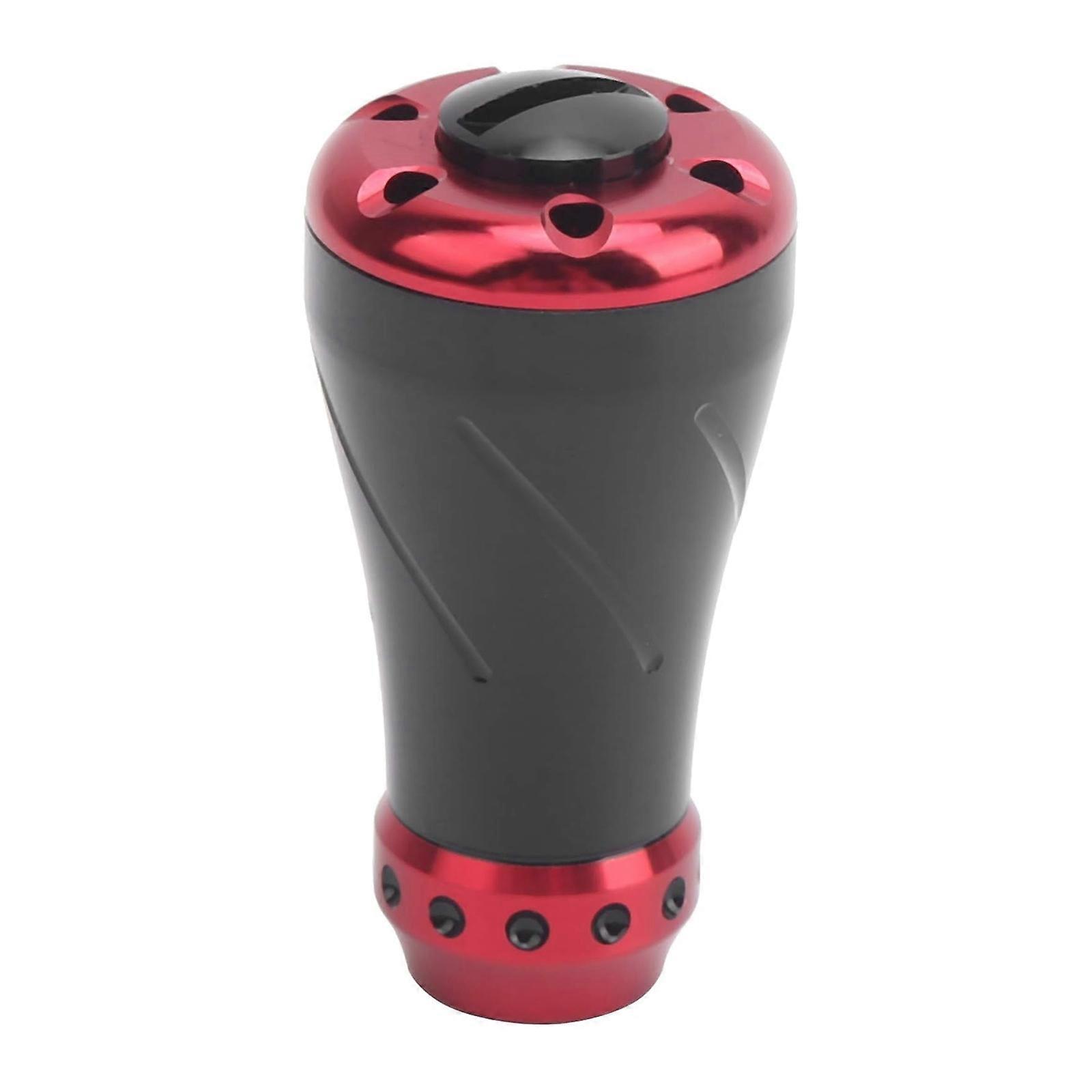 Light weight Metal Fishing Reel Anti Rusts Coating Smooth Line Retrieval Comfortable Handle Saltwater Use  Black and red