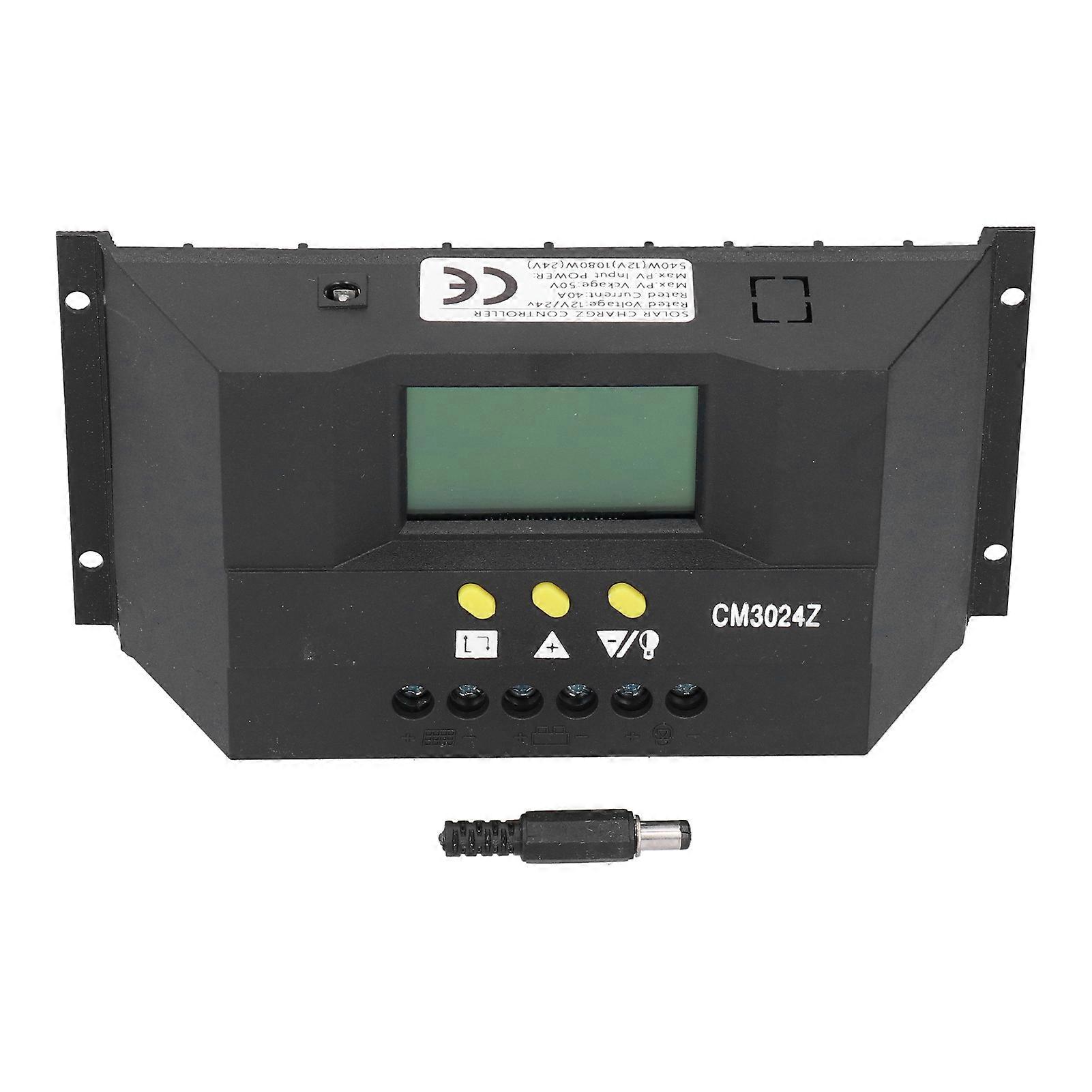 PWM Intelligent Solar Controller Photovoltaic Power Generation Solar Charge Controller 12V/24V