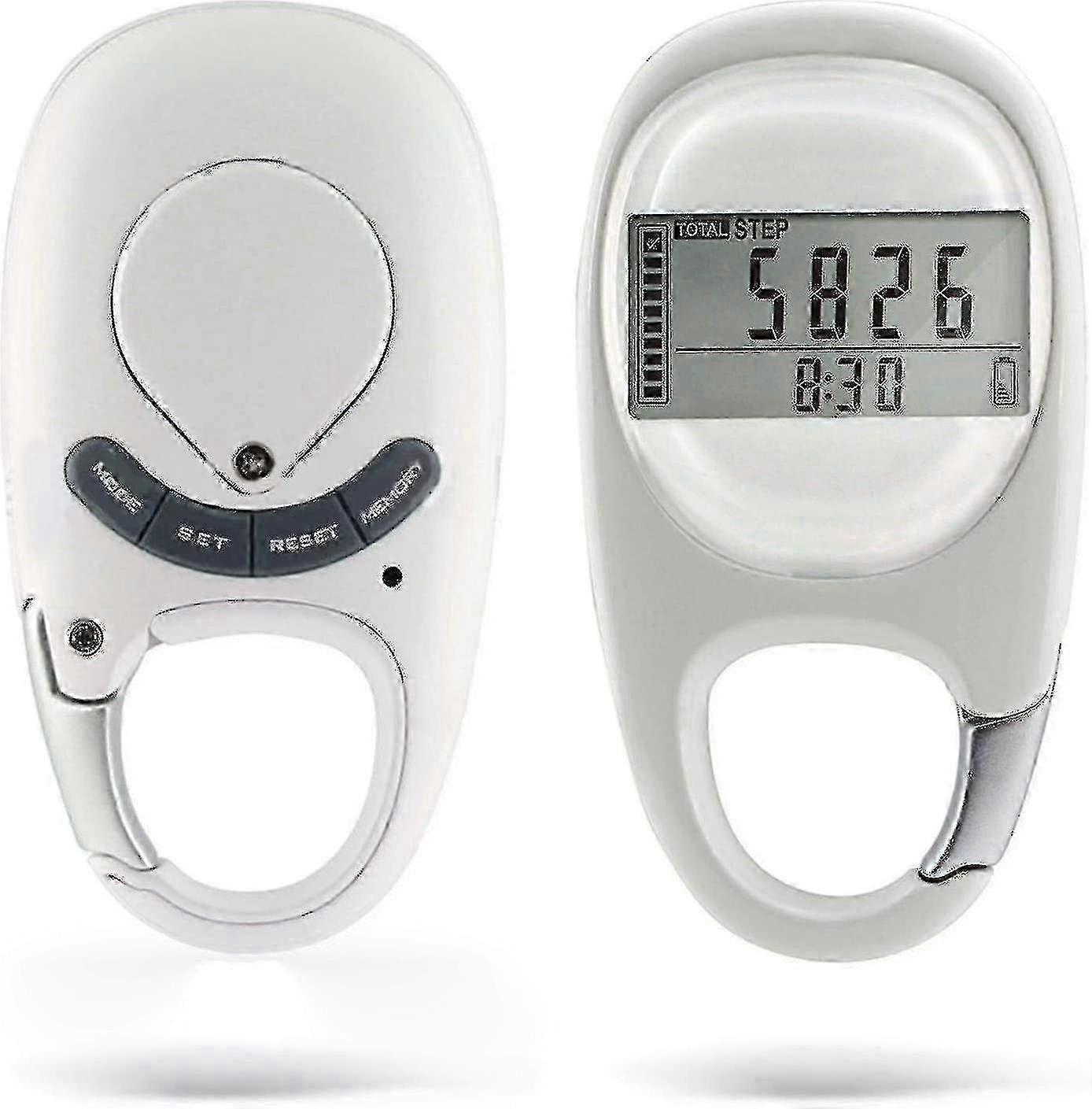 Accurate Clip-On Pedometer for Steps and Miles Measurement